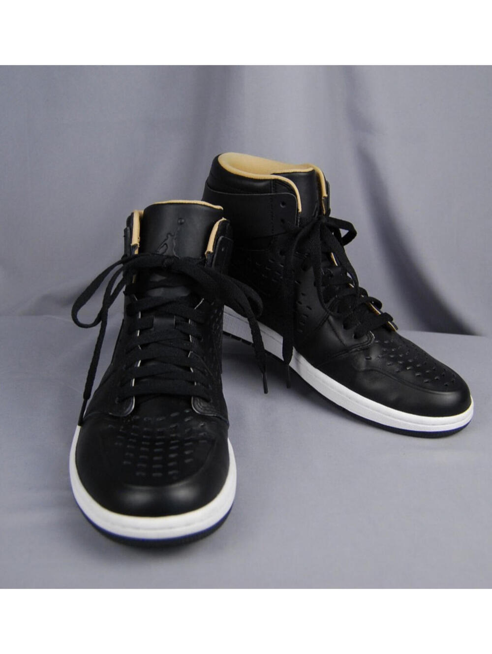 Nike Air Jordan 1 Retro High OG Engineered Perf Black Tan Men's Size 10.5
